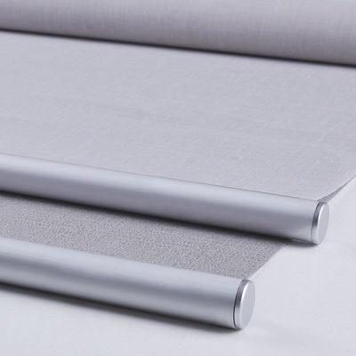 ODM dell'OEM moderno di Windows dell'ufficio di Grey Roller Blinds For Indoor del tessuto manuale