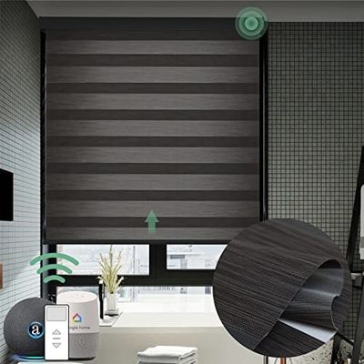 Tonalità doppie della zebra decorativa, tenda di finestra orizzontale della zebra