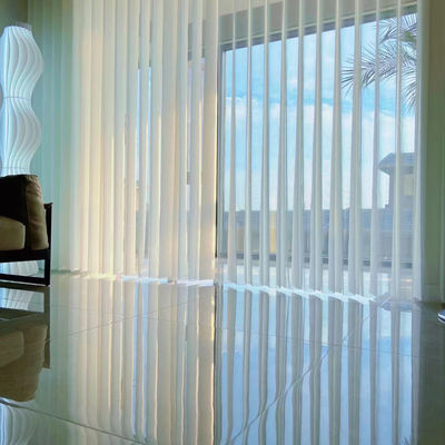il verticale della finestra di blackout di 89mm acceca il poliestere del tessuto materiale per l'hotel