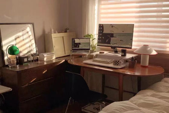Tende antivento della La di Shangri della camera da letto per ombreggiatura leggera completa della decorazione