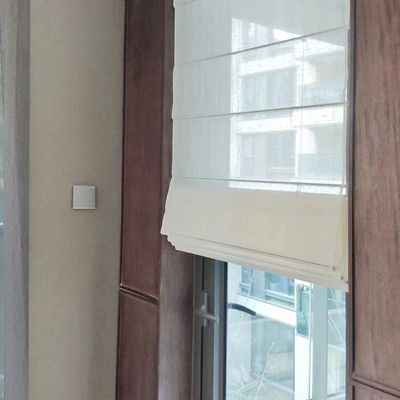 Hotel delicato bianco dell'ufficio dell'ospedale di Roman Shade Style Curtains For