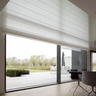 Hotel delicato bianco dell'ufficio dell'ospedale di Roman Shade Style Curtains For