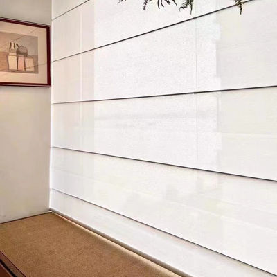 ODM Roman Curtain Blinds orizzontale, filato di poliestere Roman Shades For Living Room
