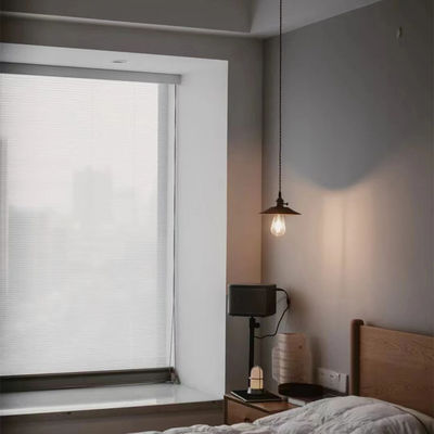 Ciechi verticali del favo della camera da letto, motorizzati su e giù le tonalità cellulari di notte e di giorno