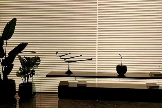 Ciechi di finestra intelligenti del manuale di Dimmable La di Shangri del filato di due strati per la camera da letto