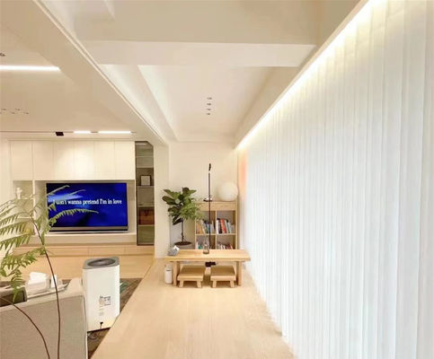 Anti controllo verticale di sogno bianco uv del cavo delle tende cieche manuali respirabili dei semi