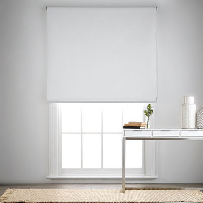 Ciechi 100% di finestra ricoperti schiuma beige del rullo del poliestere per gli uffici
