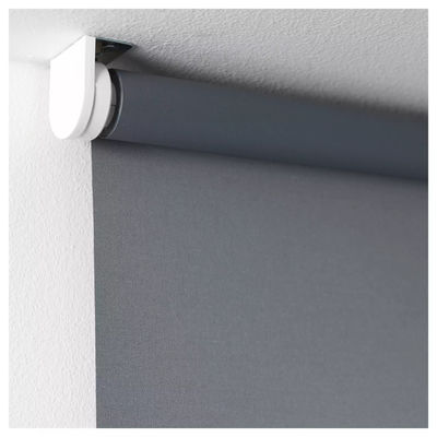 Grey Polyester Fabric Roller Blinds 100% per il tasso aperto del salone 85%