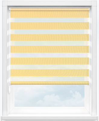 Tenda A mano in rilievo Semi-cieca della zebra della tenda del rotolo-Su della tenda multicolore della zebra