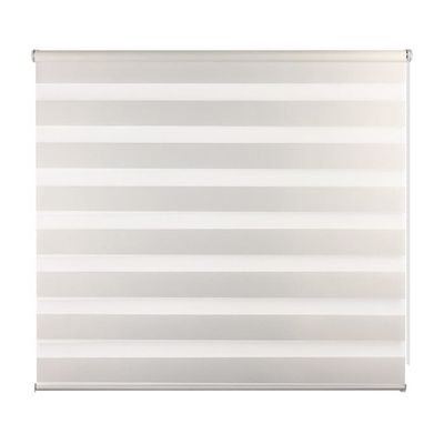 Doppio tipo ispessito camera da letto piena della perla di tirata del filato della tenda cieca molle della zebra di blackout