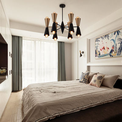 Contemporaneo francese di lusso di stile della luce di sogno verticale elettrica astuta della tenda 53&quot; larghezza